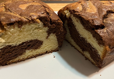 French Marble Pound Cake