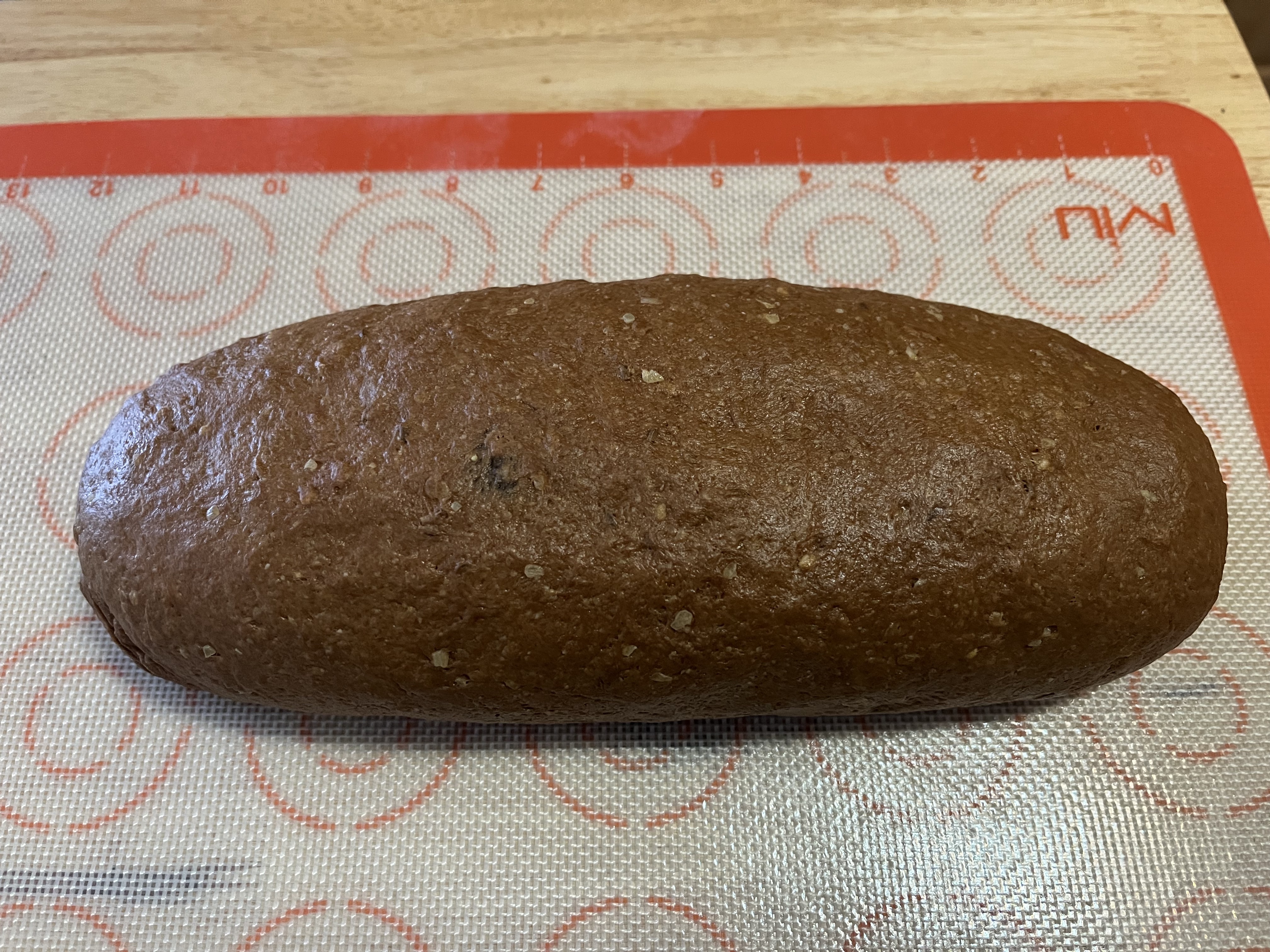 dark pumpernickel after first rise