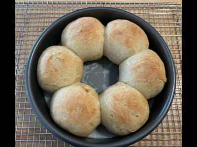 Keto-Friendly Rolls fresh out of the oven