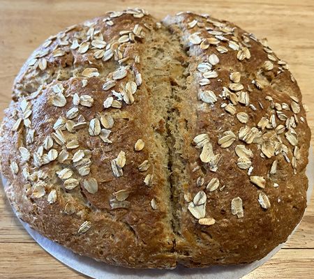 Fresh out of the oven Irish brown bread